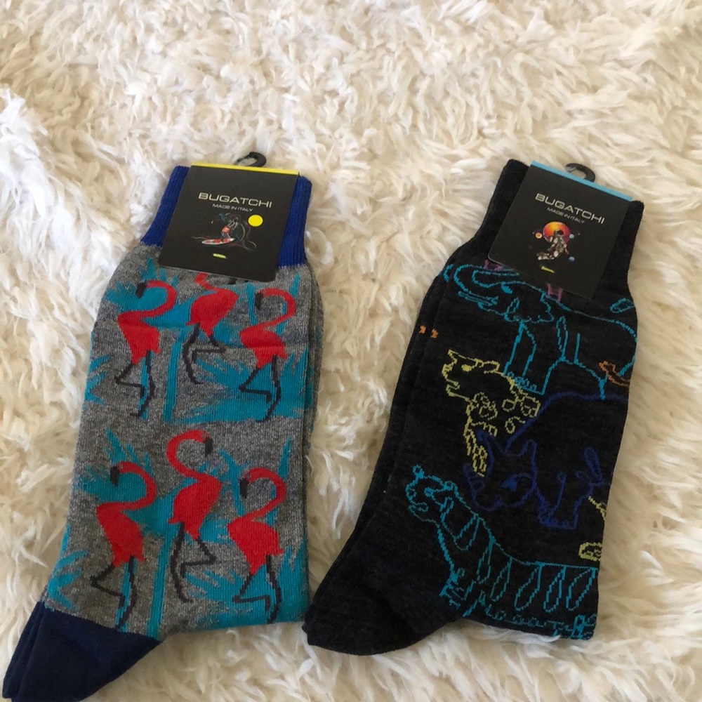 Men’s Bugatchi socks Made in Italy